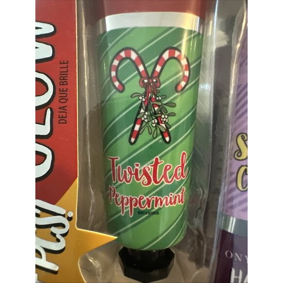 Hand Cream 4 Pieces 1 fl oz Each: Peppermint, Caramel, Apple, Vanilla NEW SEALED - Picture 3 of 7